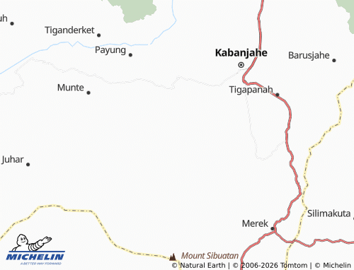 MICHELIN Kabantua map - ViaMichelin