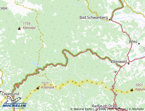 MICHELIN Krumbach map - ViaMichelin