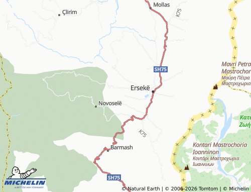 MICHELIN Kodras map - ViaMichelin