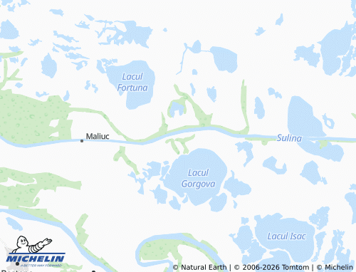 Mappa MICHELIN Gorgova - ViaMichelin
