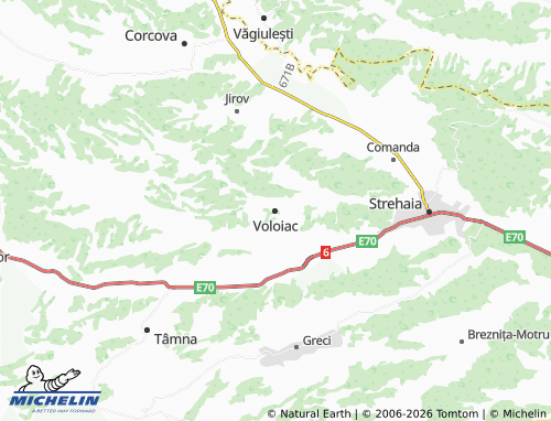 Mappa MICHELIN Voloiac - ViaMichelin