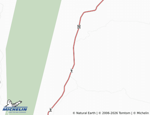 MICHELIN Tierras Nuevas map - ViaMichelin