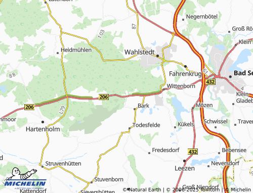 Carte MICHELIN Schafhaus - ViaMichelin