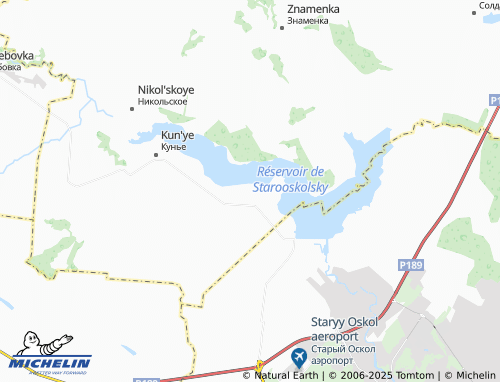 MICHELIN Baranovo map - ViaMichelin