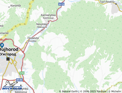 MICHELIN Yarok map - ViaMichelin