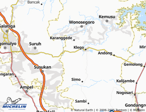 MICHELIN Grogolan map - ViaMichelin