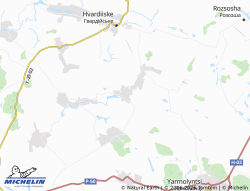 Carte MICHELIN Korytna - ViaMichelin