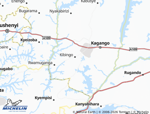 MICHELIN Kibingo map - ViaMichelin