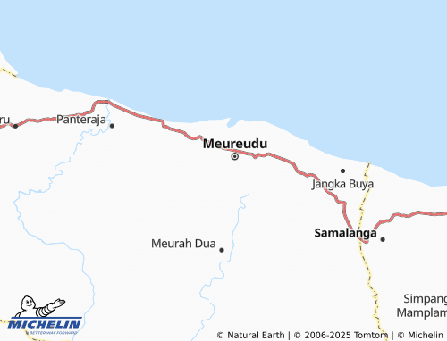 MICHELIN Meunasah Hagu map - ViaMichelin