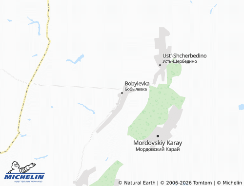 MICHELIN-Landkarte Bobylevka - ViaMichelin