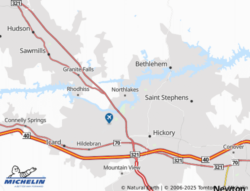 MICHELIN Northlakes map - ViaMichelin
