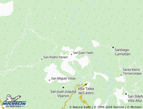 Mappa MICHELIN San Juan Yaeé - ViaMichelin