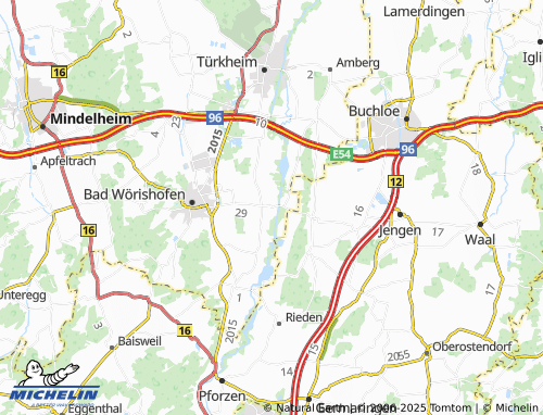MICHELIN Stockheim map - ViaMichelin