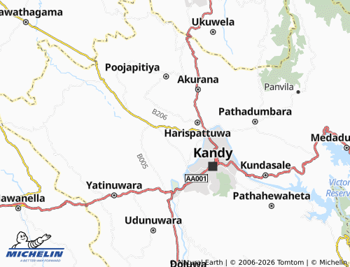 Mapa MICHELIN Dadahogama - ViaMichelin