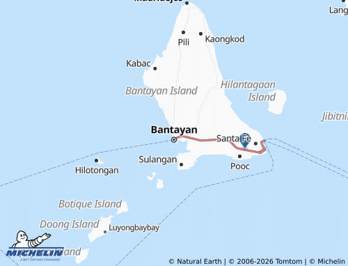 MICHELIN Binaobao map - ViaMichelin