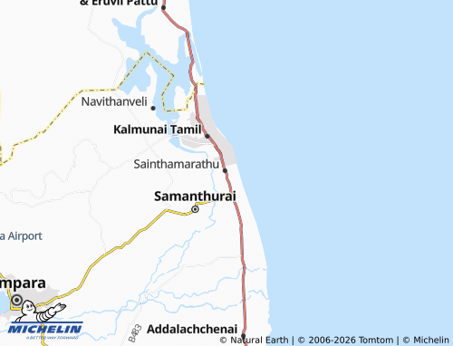 Mappa MICHELIN Sainthamaruthu 09 - ViaMichelin