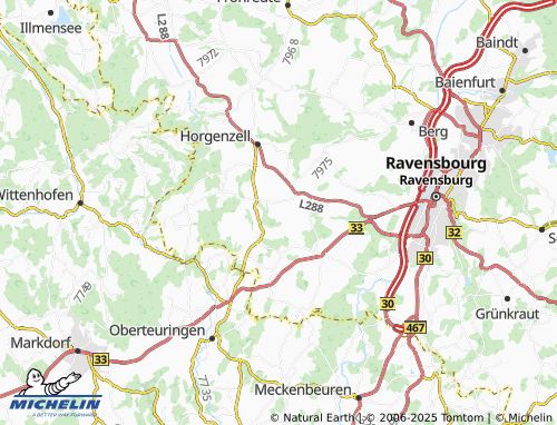 Mapa MICHELIN Detzenweiler - ViaMichelin