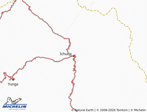 MICHELIN Ichuña map - ViaMichelin