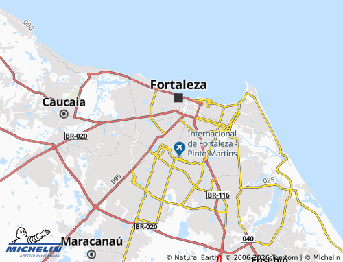 Mapa MICHELIN Damas - ViaMichelin
