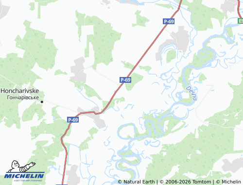 Mappa MICHELIN Kozerohy - ViaMichelin