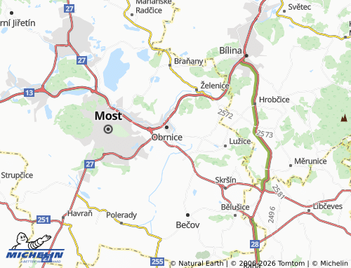 Mappa MICHELIN Patokryje - ViaMichelin