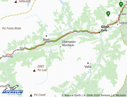 Mapa MICHELIN Miraniga - ViaMichelin