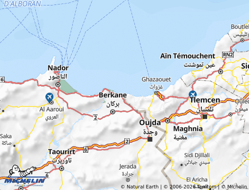 Carte MICHELIN Mersa Ben Mhidi - ViaMichelin