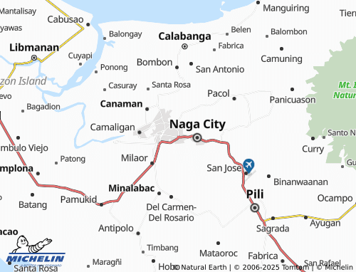 MICHELIN Concepcion Pequeño map - ViaMichelin