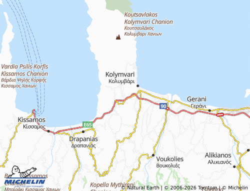 MICHELIN Koumoyli map - ViaMichelin