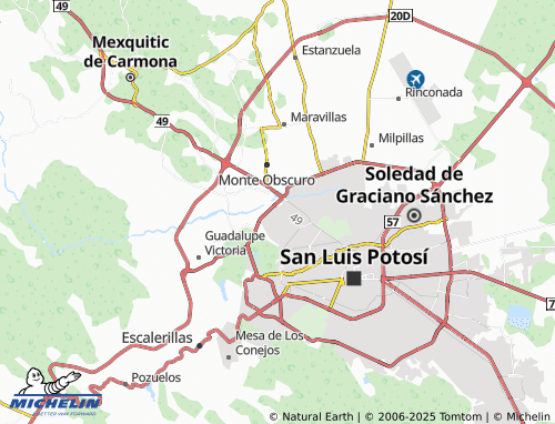 Carte MICHELIN Argenta - ViaMichelin