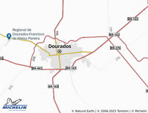 MICHELIN Jardim São Cristóvão map - ViaMichelin