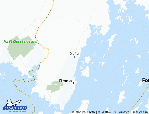 Mapa MICHELIN Diofior - ViaMichelin