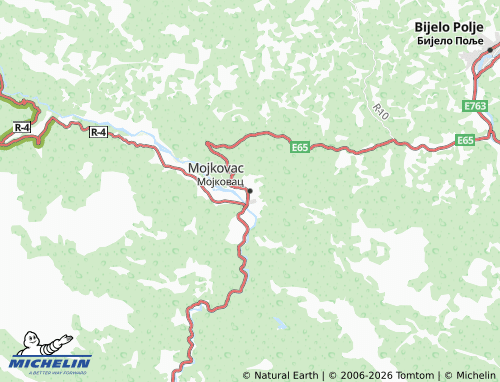 Kaart MICHELIN Mojkovac - ViaMichelin
