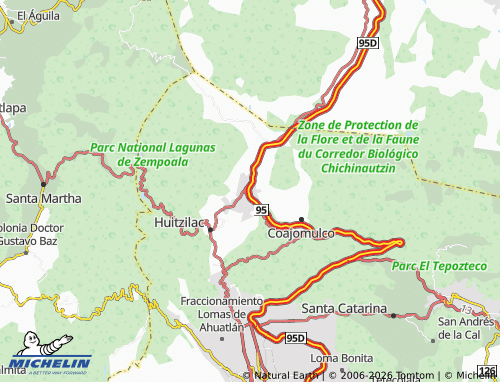 Mapa MICHELIN Tres Marías - ViaMichelin
