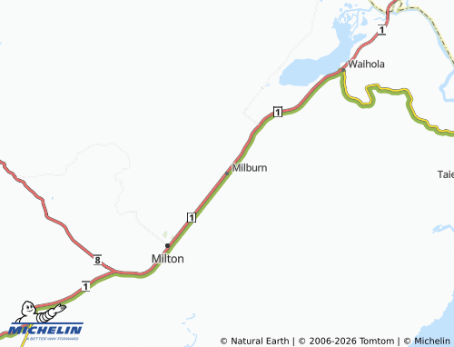Mapa MICHELIN Milburn - ViaMichelin