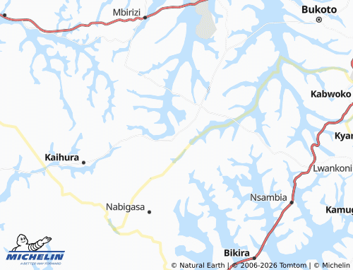 MICHELIN Katimakondo map - ViaMichelin