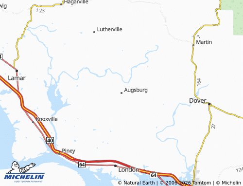 Mappa MICHELIN Augsburg - ViaMichelin