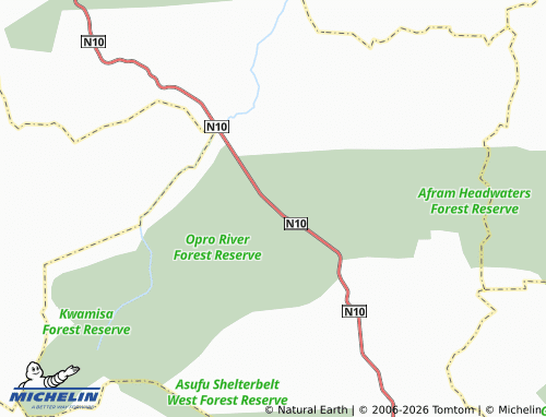 Mapa MICHELIN Chichiwere - ViaMichelin