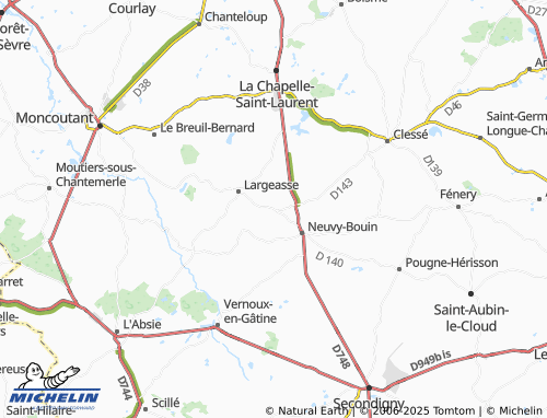 Mapa MICHELIN Trayes - ViaMichelin