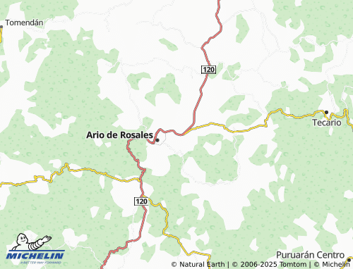 MICHELIN Une Aeropuerto map - ViaMichelin