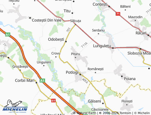 Mappa MICHELIN Pitaru - ViaMichelin
