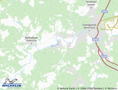 Carte MICHELIN Lutsino - ViaMichelin