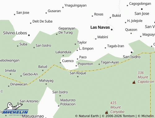 MICHELIN Paco map - ViaMichelin