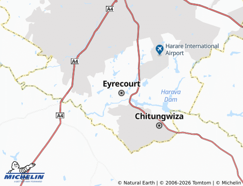Mapa MICHELIN Eyrecourt - ViaMichelin