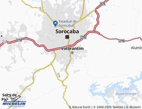 MICHELIN Chave map - ViaMichelin