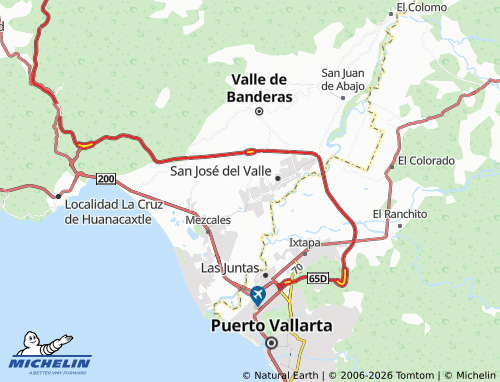 MICHELIN Los Ángeles map - ViaMichelin