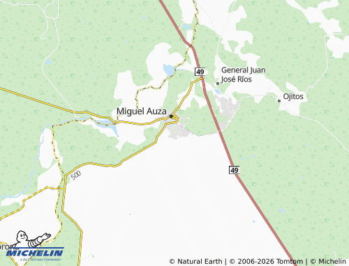 Mapa MICHELIN San Gabriel - ViaMichelin