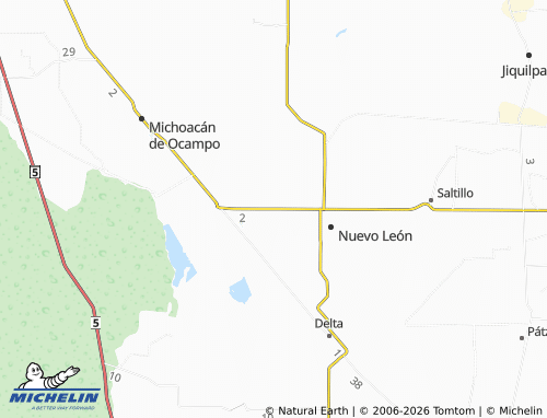 Mapa MICHELIN Ejido Hidalgo - ViaMichelin