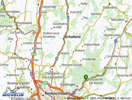 Mappa MICHELIN Malapalud - ViaMichelin