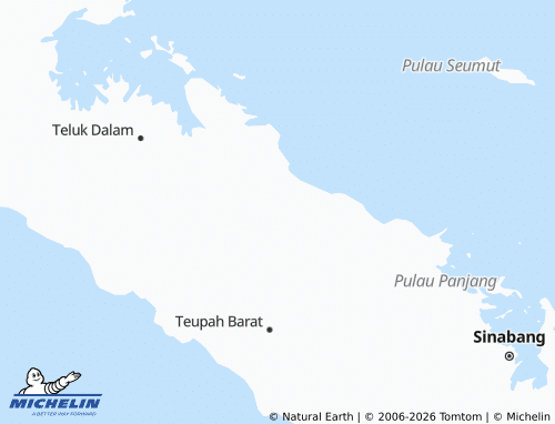 Mapa MICHELIN Air Pinang - ViaMichelin